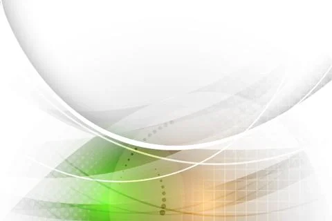 Abstract vector futuristic background with wavy pattern. Stock Illustration