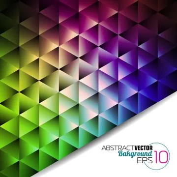 Abstract vector geometric background design. EPS 10 illustration. Stock Illustration