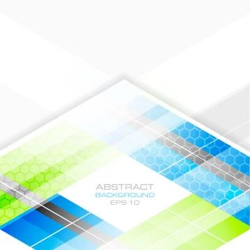Abstract vector geometric background. Stock Illustration