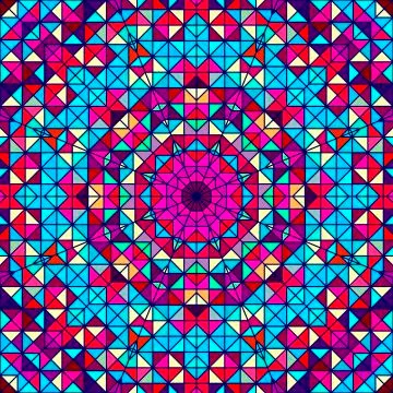 Abstract vector geometric color background Stock Illustration