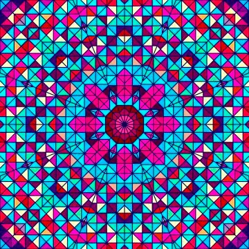 Abstract vector geometric color background Stock Illustration