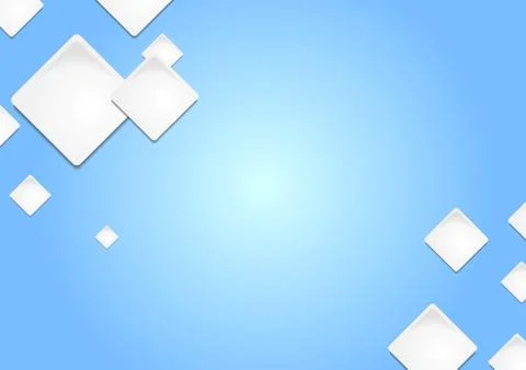 Abstract vector geometric corporate tech background Stock Illustration