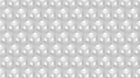 Abstract vector geometric of grey hexagons pattern background Stock Illustration