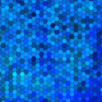 Abstract vector geometric hexagon background Stock Illustration