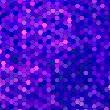 Abstract vector geometric hexagon background Stock Illustration