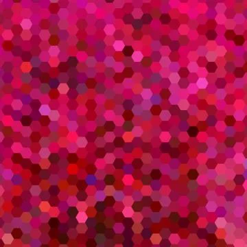 Abstract vector geometric hexagon background Stock-Illustration