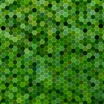 Abstract vector geometric hexagon background Stock Illustration