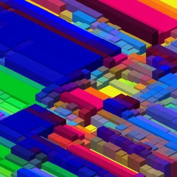 Abstract vector geometric modern background. Stock Illustration