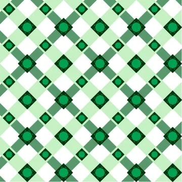 Abstract Vector Geometric Pattern Of Wide Intersecting Lines and White Square Illustrazione stock