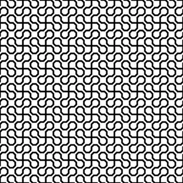 Abstract vector geometric seamless pattern. Stock Illustration