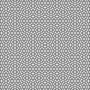 Abstract vector geometric seamless pattern. Stock Illustration