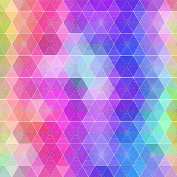 Abstract vector geometric seamless pattern. Stock Illustration