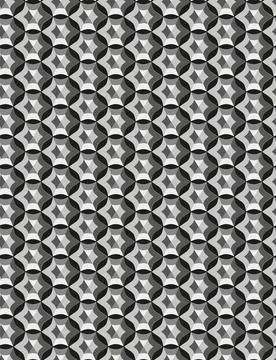 Abstract vector geometric seamless pattern in gray tones. Illustrazione stock