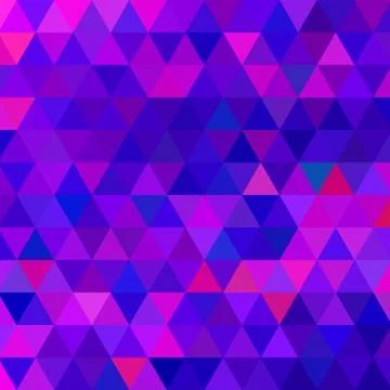 Abstract vector geometric triangle background Stock Illustration