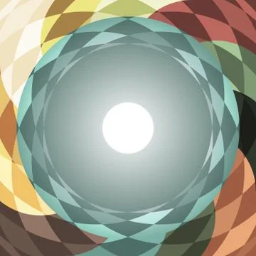 Abstract vector geometry background in different colors. Stock Illustration