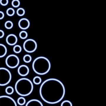 Abstract vector glowing neon background Stock Illustration