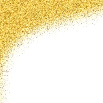 Abstract vector gold dust glitter background Stock Illustration