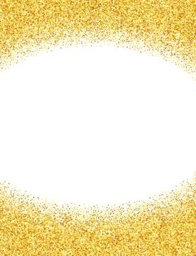 Abstract vector gold dust glitter background Stock Illustration