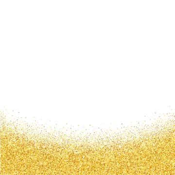 Abstract vector gold dust glitter background Stock-Illustration
