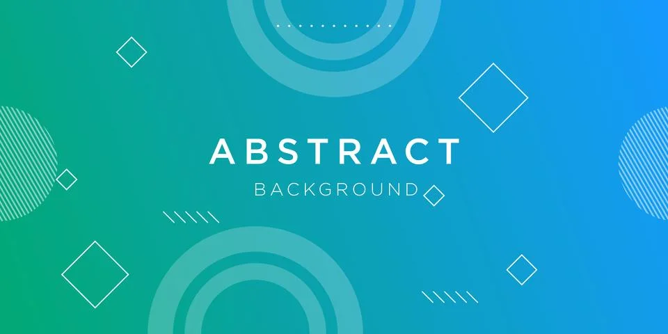 Abstract vector Gradient geometric shape background Stockillustratie