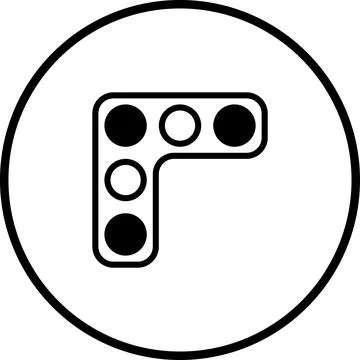 Abstract vector graphic design featuring rounded rectangle and circle eleme.. Stock Illustration