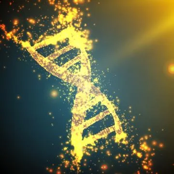 Abstract vector green point mesh background. Part of DNA thread. Futuristic m Stock Illustration