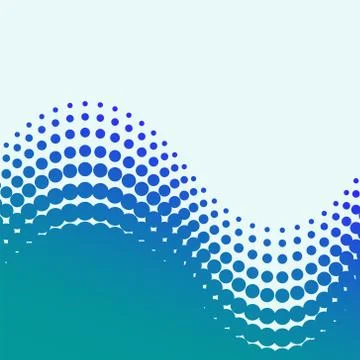 Abstract vector halftone background Stock Illustration