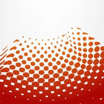Abstract vector halftone background Stock Illustration
