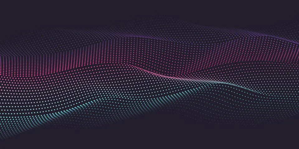Abstract vector halftone dots イラスト素材