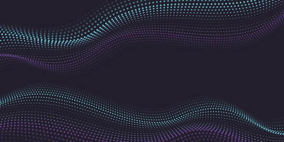 Abstract vector halftone dots Illustrazione stock