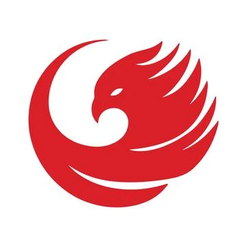 Abstract Vector Horror Dragon Icon or Logo Design Template Stock Illustration