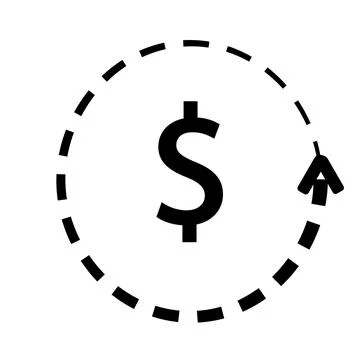 Abstract vector icon on the white, Illustration isolated for graphic and web Stock Illustration