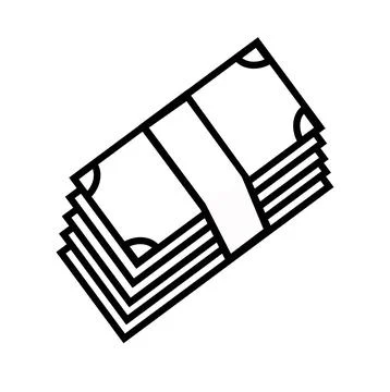 Abstract vector icon on the white, Illustration isolated for graphic and web Stock Illustration