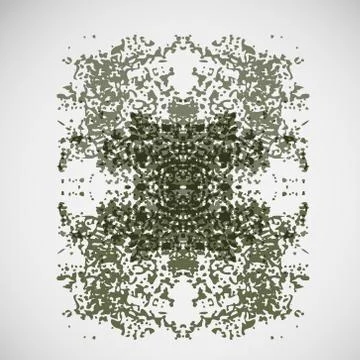 Abstract vector illustration of chaotic points eps Illustrazione stock
