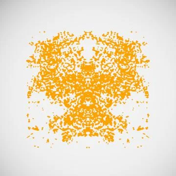 Abstract vector illustration of chaotic points eps Stock Illustration