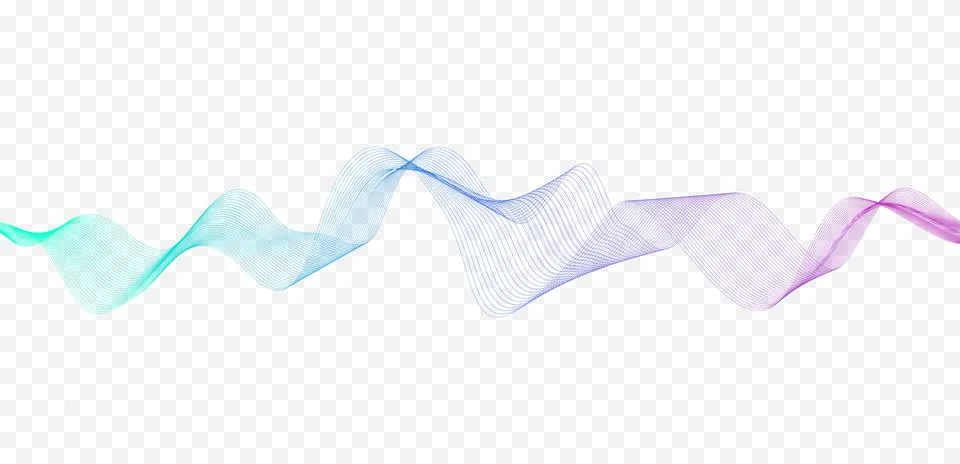 Abstract vector illustration with colored wavy lines flowing dynamic isolated on 스톡 일러스트