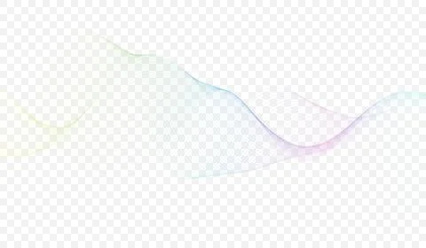 Abstract vector illustration with colored wavy lines flowing dynamic isolated on Illustrazione stock