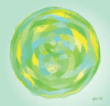 Abstract vector illustration. Illustrazione stock