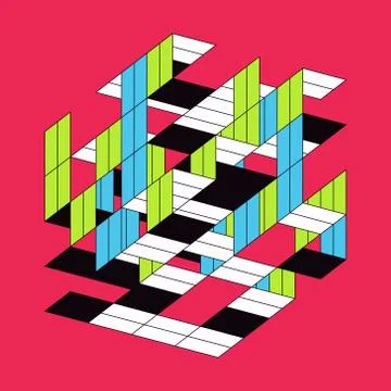 Abstract Vector Illustration Stock Illustration