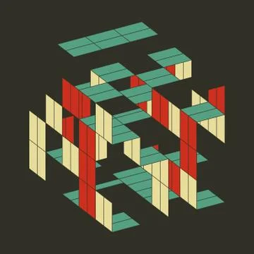 Abstract Vector Illustration Stock Illustration