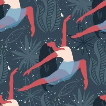 Abstract vector illustration. Stock Illustration