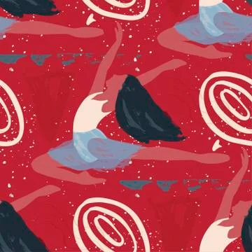 Abstract vector illustration. Stock Illustration