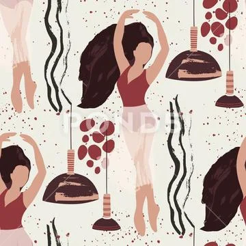 Abstract vector illustration. Stock Illustration