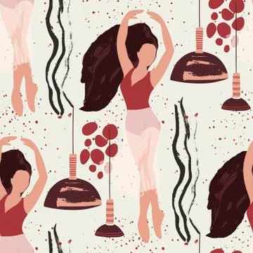 Abstract vector illustration. Stock Illustration