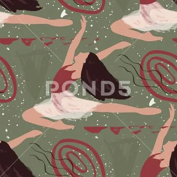 Abstract vector illustration. Stock Illustration