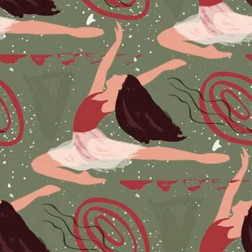 Abstract vector illustration. Stock Illustration