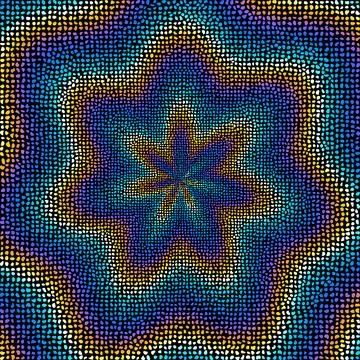 Abstract vector illustration. Pattern of a random small dots. Illustrazione stock