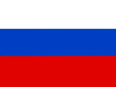 Abstract vector illustration of the Russian state flag Stock Illustration