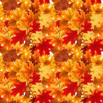 Abstract Vector Illustration Seamless Pattern Background with Fa Illustrazione stock