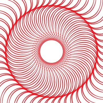 Abstract vector image on the basis of divergent, convergent rays Stock Illustration